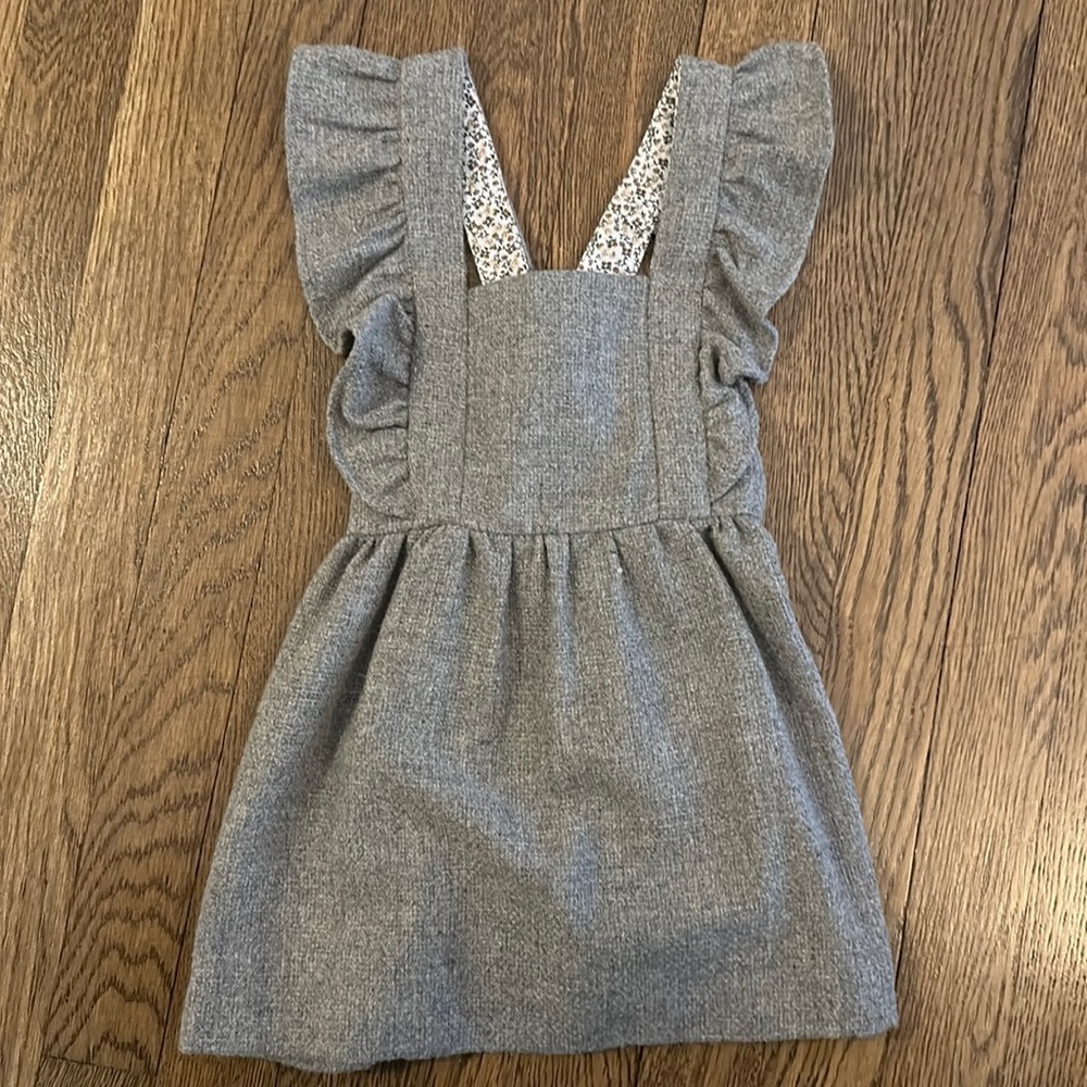 Zara kids 2 years grey skirt romper